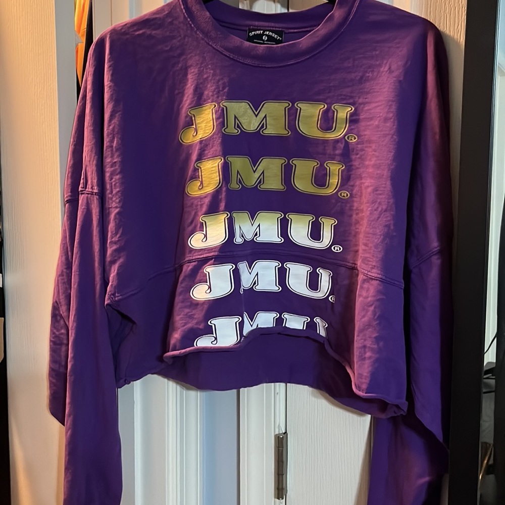 JMU Crop T-shirt